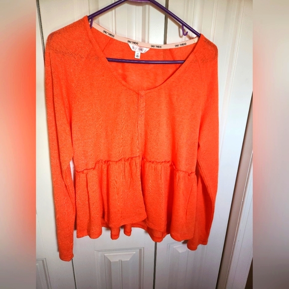 daily thread Tops - DAILY THREAD BABYDOLL TOP- SIZE LARGE